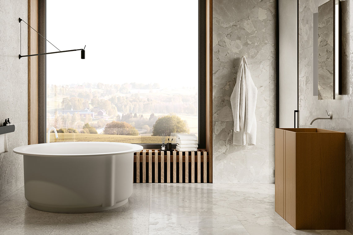 An interplay of surfaces in dialogue, new balances for interior design ...